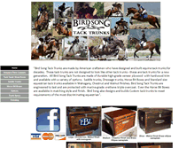 Tablet Screenshot of birdsongtacktrunks.com